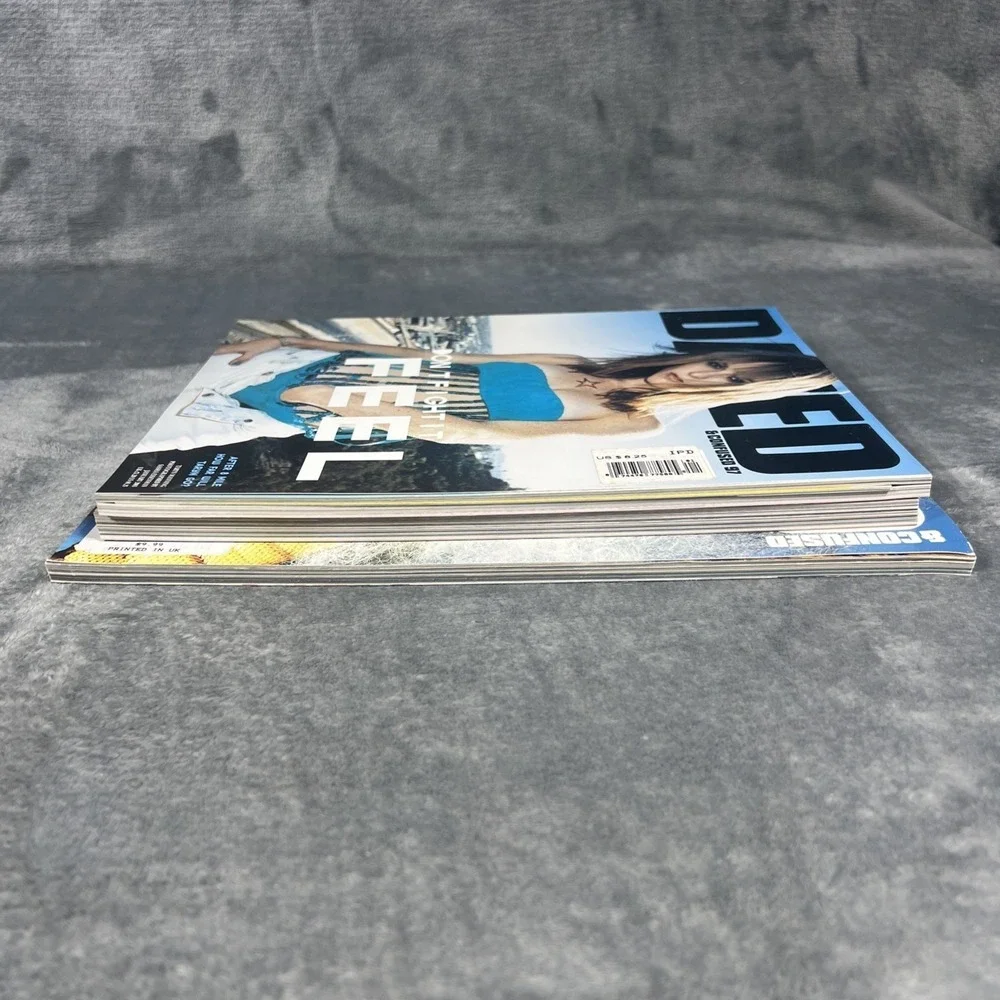 Vintage Dazed & Confused Magazine Lot of 3 Tom Hardy British Fashion‎ Luxury Y2K